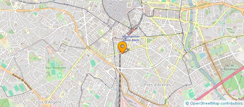 localisation de l'entreprise MADAME LAURE VILLEMAINE à MONTPELLIER