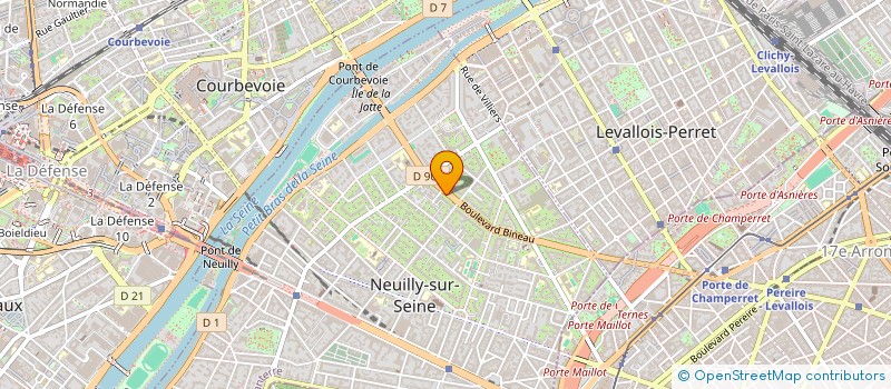 localisation de l'entreprise MADAME LAURE VUILLAUME à NEUILLY-SUR-SEINE