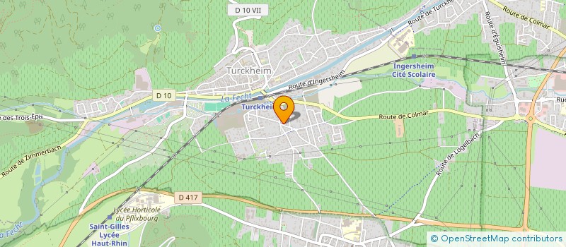 localisation de l'entreprise MADAME LAURE WAECKERLE  TURCKHEIM