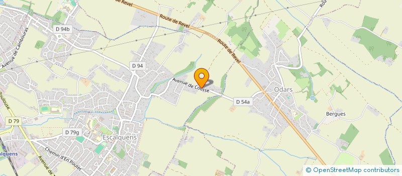 localisation de l'entreprise MADAME LAURE WEBER  ESCALQUENS