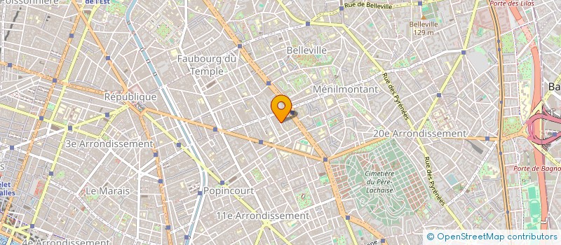 localisation de l'entreprise MADAME LAURE WEISS  PARIS 11