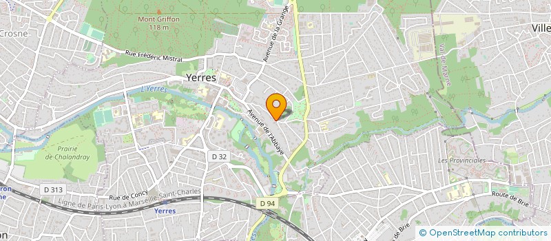 localisation de l'entreprise MADAME LAURE YAO  YERRES