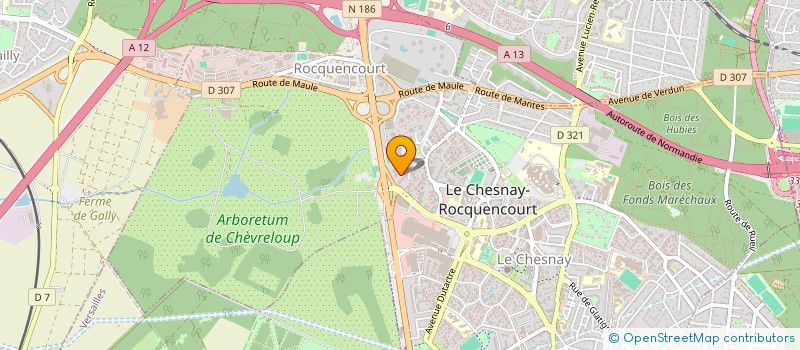 localisation de l'entreprise MADAME LAURE YESSOUROUR à LE CHESNAY-ROCQUENCOURT
