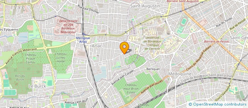 localisation de l'entreprise MADAME LAURE ZAGO  MERIGNAC