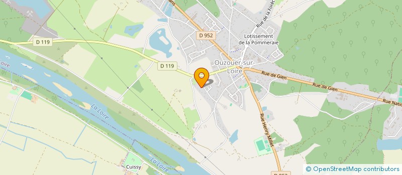 localisation de l'entreprise MADAME LAURE ZAMBETTI à OUZOUER-SUR-LOIRE