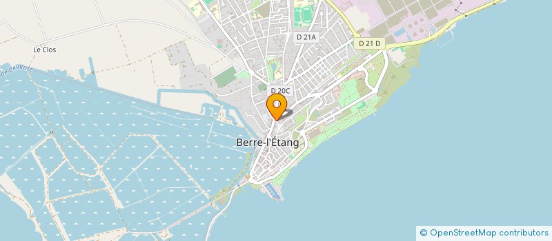 localisation de l'entreprise MADAME LAURE ZANDRINO à BERRE-L'ETANG