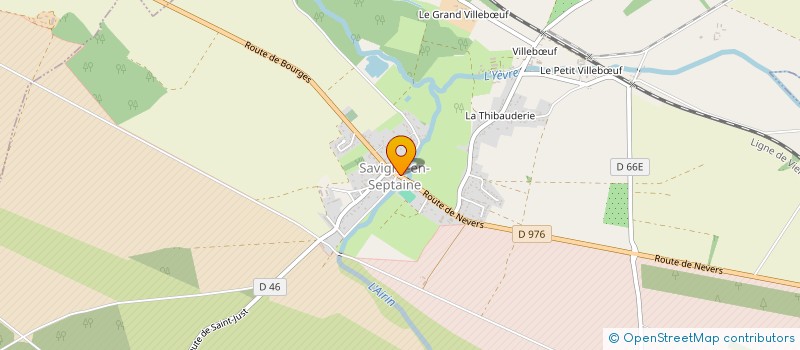 localisation de l'entreprise MADAME LAUREANA CARPOT  SAVIGNY-EN-SEPTAINE