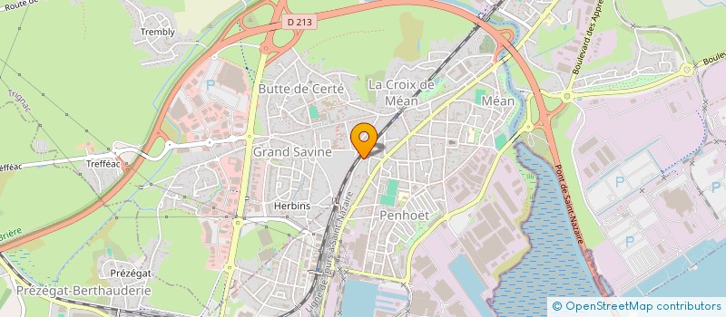 localisation de l'entreprise MADAME LAUREANN PETILLOT  SAINT-NAZAIRE