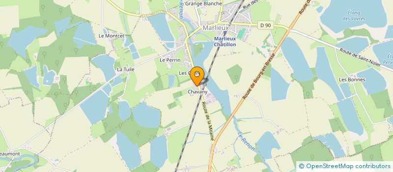 localisation de l'entreprise MADAME LAUREEN ARTAUD  MARLIEUX