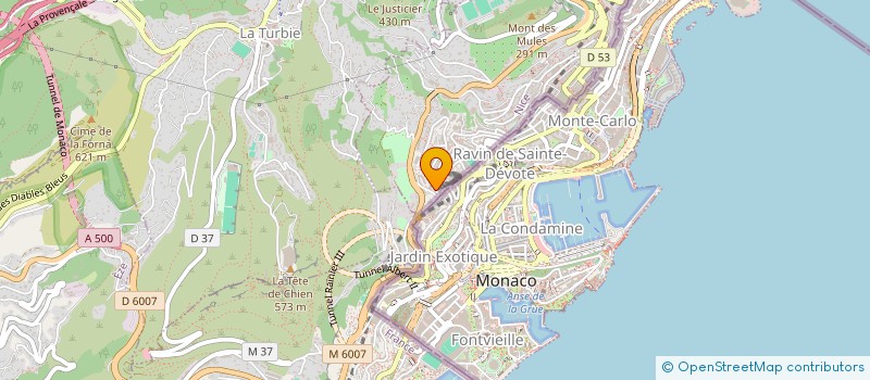 localisation de l'entreprise MADAME LAUREEN BENEZECH  BEAUSOLEIL