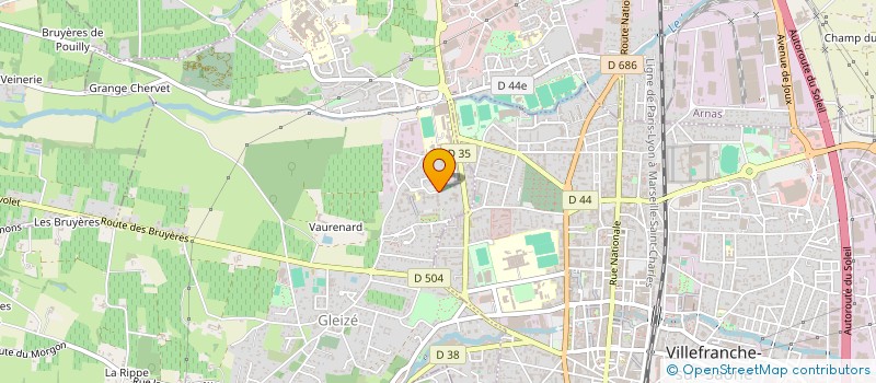 localisation de l'entreprise MADAME LAUREEN BOUVAREL à GLEIZE