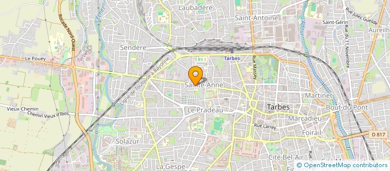 localisation de l'entreprise MADAME LAUREEN CHAPOTHIN  TARBES