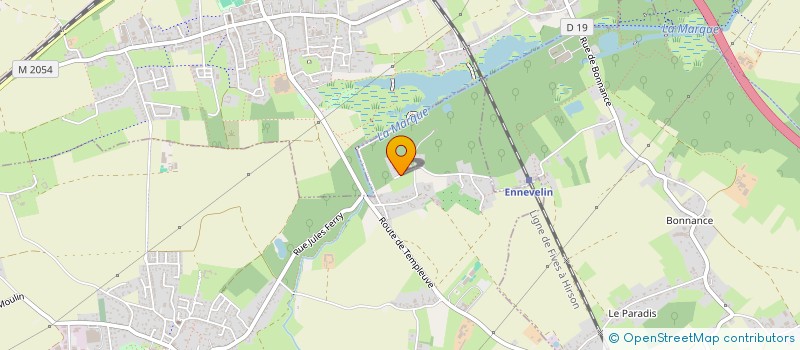localisation de l'entreprise MADAME LAUREEN DEMAN  ENNEVELIN