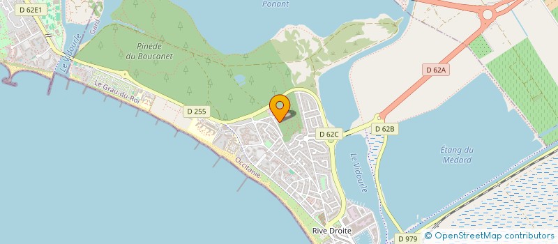 localisation de l'entreprise MADAME LAUREEN DESTABELLE  LE GRAU-DU-ROI