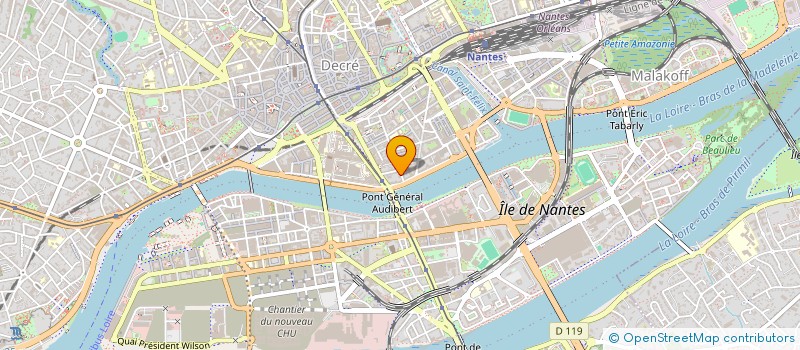localisation de l'entreprise MADAME LAUREEN DULIN à NANTES