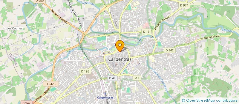 localisation de l'entreprise MADAME LAUREEN DUPAUX  CARPENTRAS