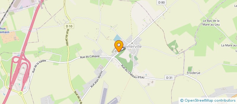 localisation de l'entreprise MADAME LAUREEN ESNAULT  GOMMERVILLE