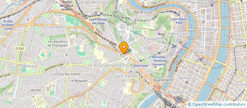 localisation de l'entreprise MADAME LAUREEN EUSEBE  LYON