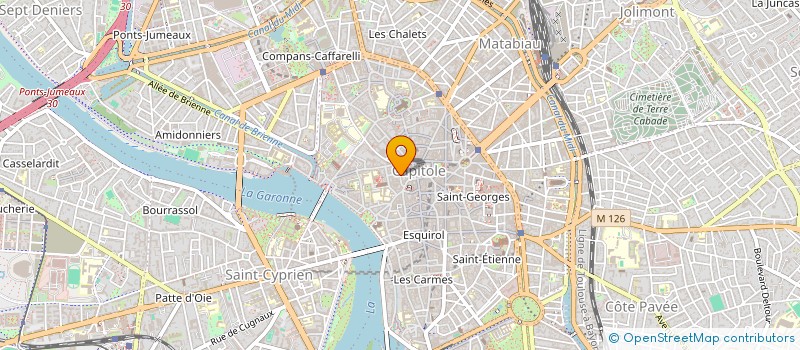 localisation de l'entreprise MADAME LAUREEN GRAND  TOULOUSE