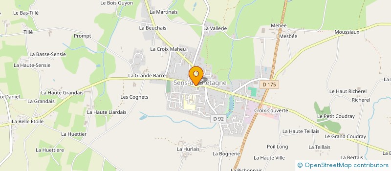 localisation de l'entreprise MADAME LAUREEN JOFFRION  SENS-DE-BRETAGNE