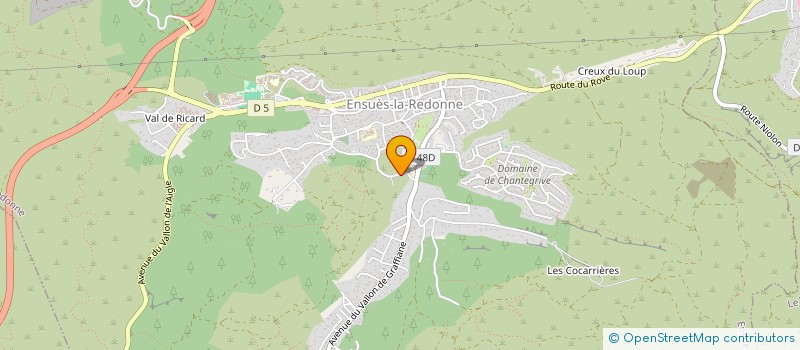 localisation de l'entreprise MADAME LAUREEN MORLET  ENSUES-LA-REDONNE