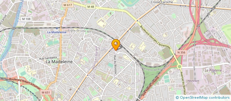 localisation de l'entreprise MADAME LAUREEN MORTELECQUE à MARCQ-EN-BARŒUL