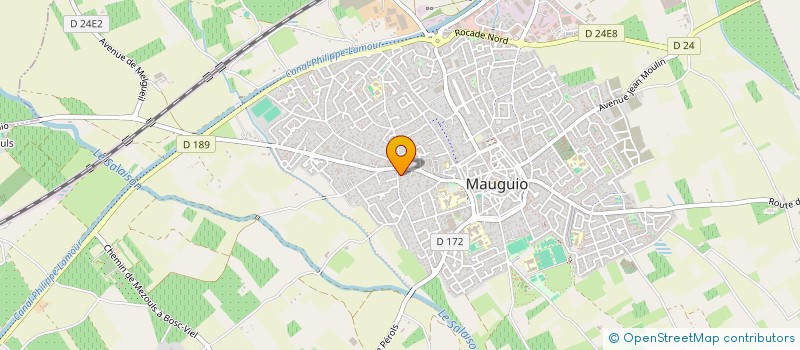 localisation de l'entreprise MADAME LAUREEN N'GOMA  MAUGUIO