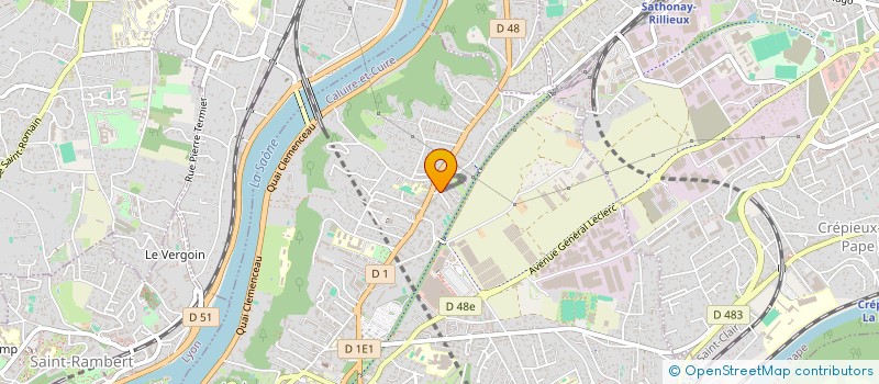 localisation de l'entreprise MADAME LAUREEN NOTIN  CALUIRE-ET-CUIRE