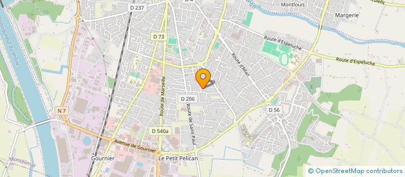 localisation de l'entreprise MADAME LAUREEN PARRE  MONTELIMAR