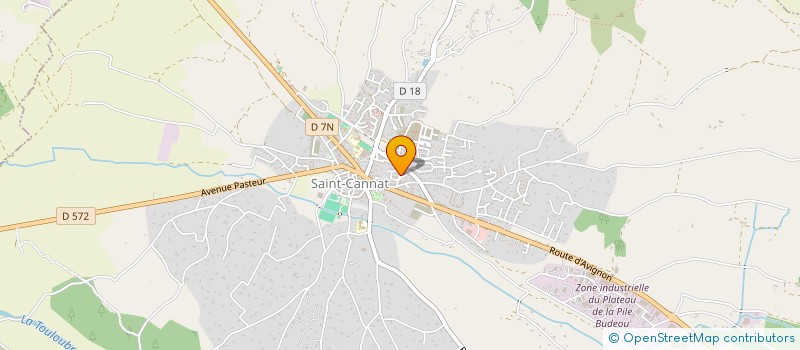 localisation de l'entreprise MADAME LAUREEN PUTZOLU  SAINT-CANNAT