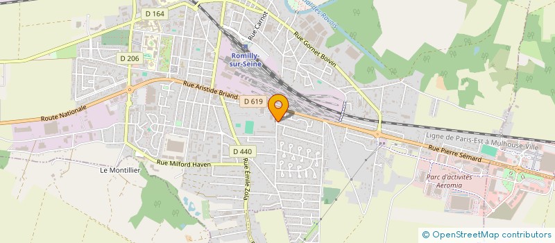 localisation de l'entreprise MADAME LAUREEN SA AMENDOEIRA à ROMILLY-SUR-SEINE