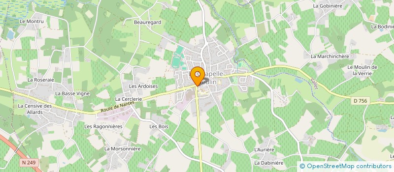 localisation de l'entreprise MADAME LAUREEN SCHEFFLER  LA CHAPELLE-HEULIN