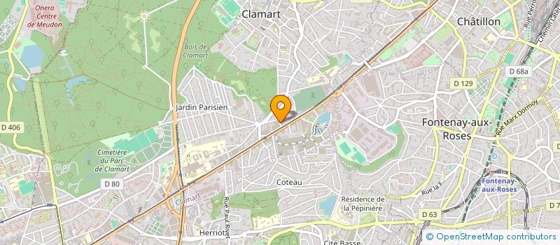 localisation de l'entreprise MADAME LAUREEN TOPALIAN à CLAMART