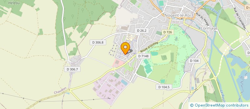 localisation de l'entreprise MADAME LAUREEN TOUTAIN à NOGENT-LE-ROI