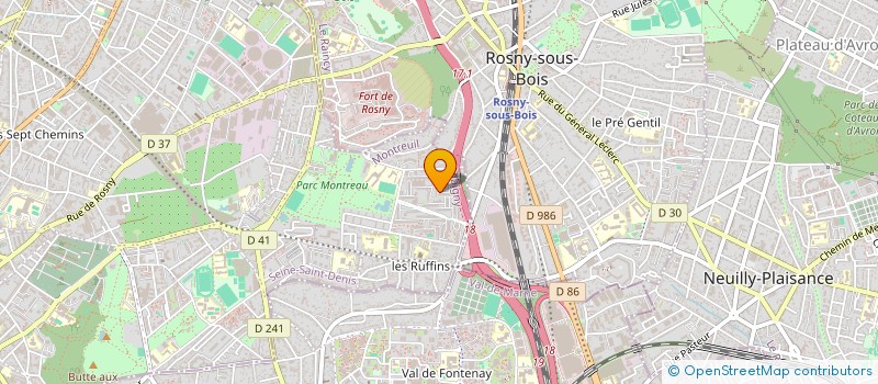 localisation de l'entreprise MADAME LAUREENE SISSOKO à MONTREUIL