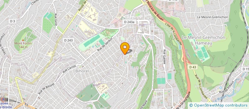 localisation de l'entreprise MADAME LAUREL NYAMA  ROUEN