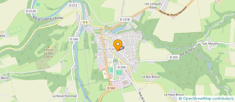 localisation de l'entreprise MADAME LAURELENE HUAN  THURY-HARCOURT-LE-HOM