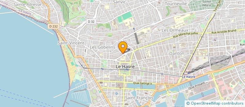 localisation de l'entreprise MADAME LAURELENN BROUST  LE HAVRE