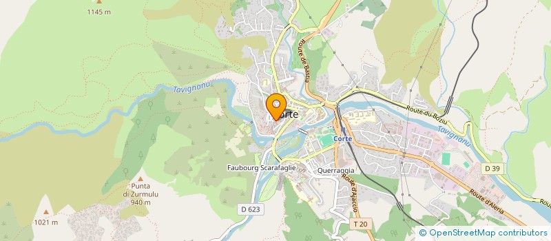 localisation de l'entreprise MADAME LAURELIE BASTIANI  CORTE