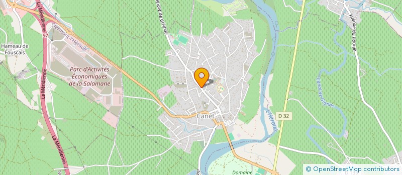 localisation de l'entreprise MADAME LAURELINE CAMPS  CANET