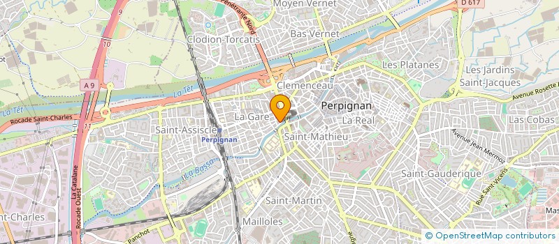 localisation de l'entreprise MADAME LAURELINE CARRATALA  PERPIGNAN