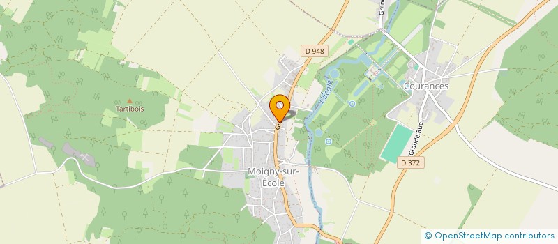 localisation de l'entreprise MADAME LAURELINE DESJARDINS à MOIGNY-SUR-ECOLE