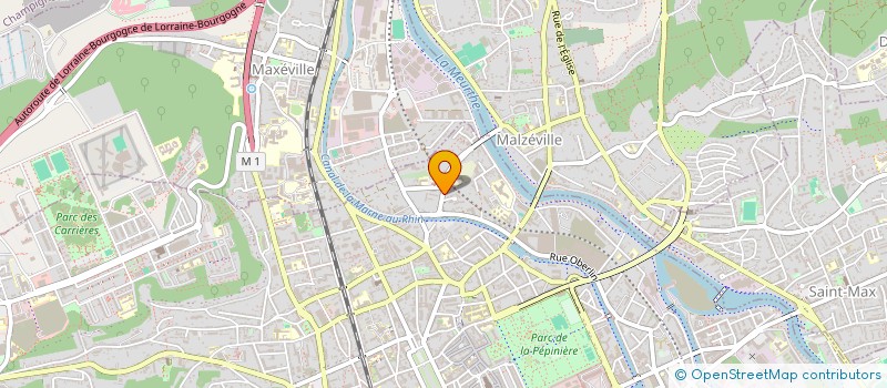 localisation de l'entreprise MADAME LAURELINE FRICKERT  NANCY