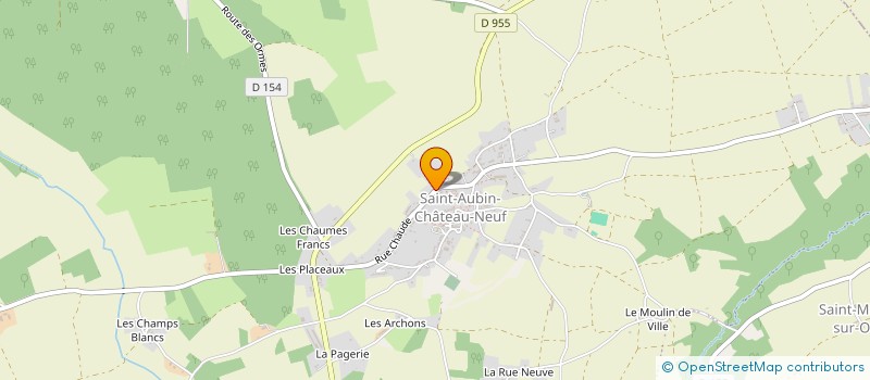 localisation de l'entreprise MADAME LAURELINE LE à LE VAL D'OCRE