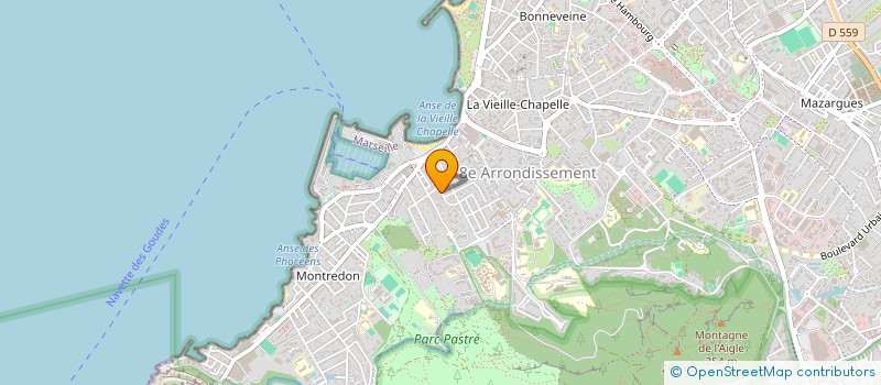localisation de l'entreprise MADAME LAURELINE MARTIN à MARSEILLE
