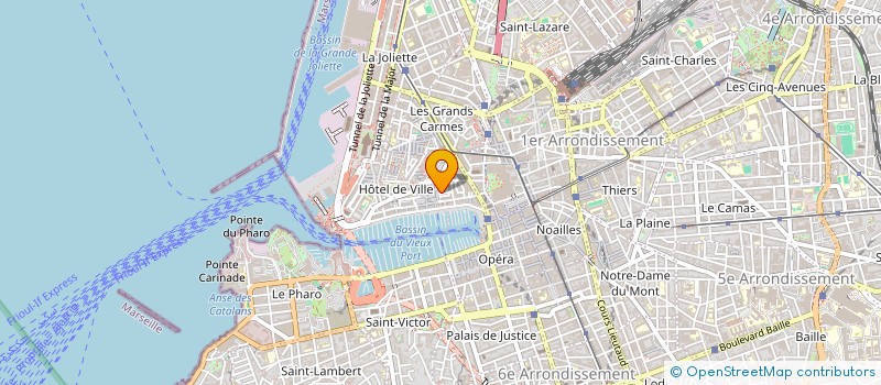 localisation de l'entreprise MADAME LAURELINE SAINTEMARIE à MARSEILLE