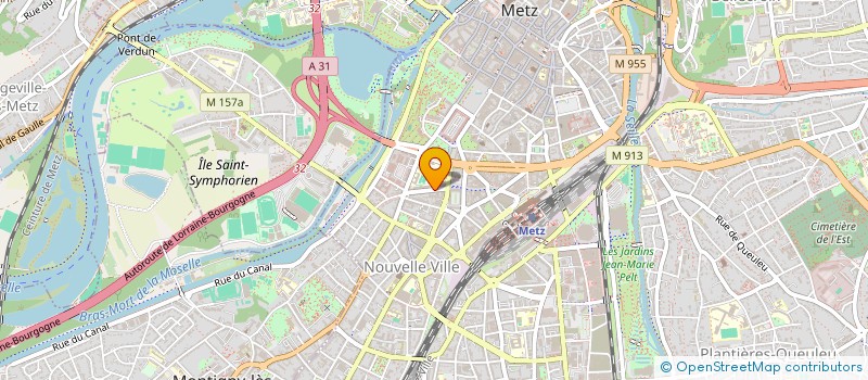 localisation de l'entreprise MADAME LAURELINE THEIN  METZ