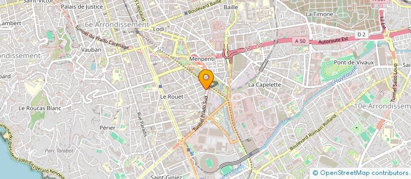 localisation de l'entreprise MADAME LAURELLE AFANE à MARSEILLE