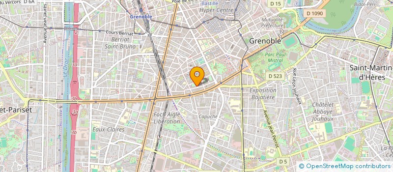 localisation de l'entreprise MADAME LAURELYNE BAUSSART à GRENOBLE