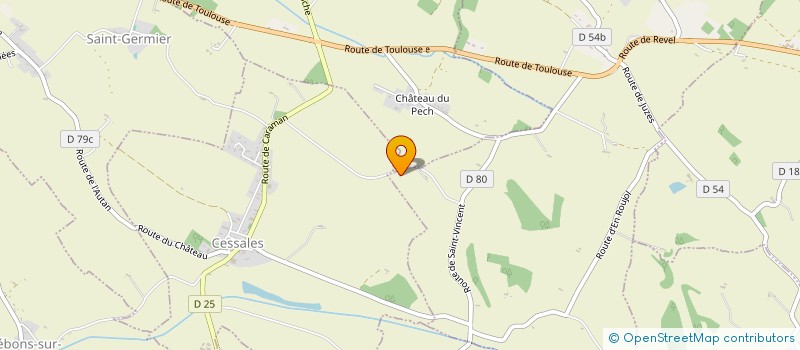 localisation de l'entreprise MADAME LAUREN ALLIX  BEAUVILLE